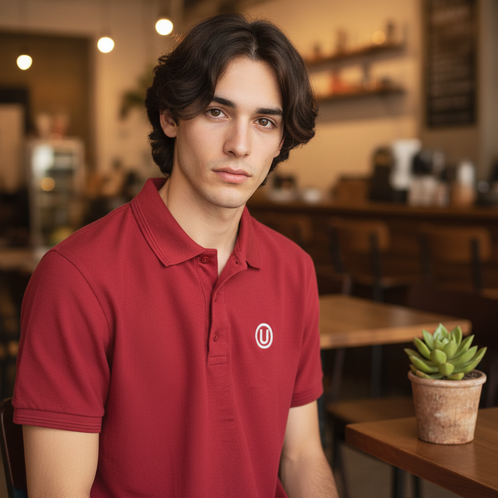 Signature Polo Embroidered U Emblem