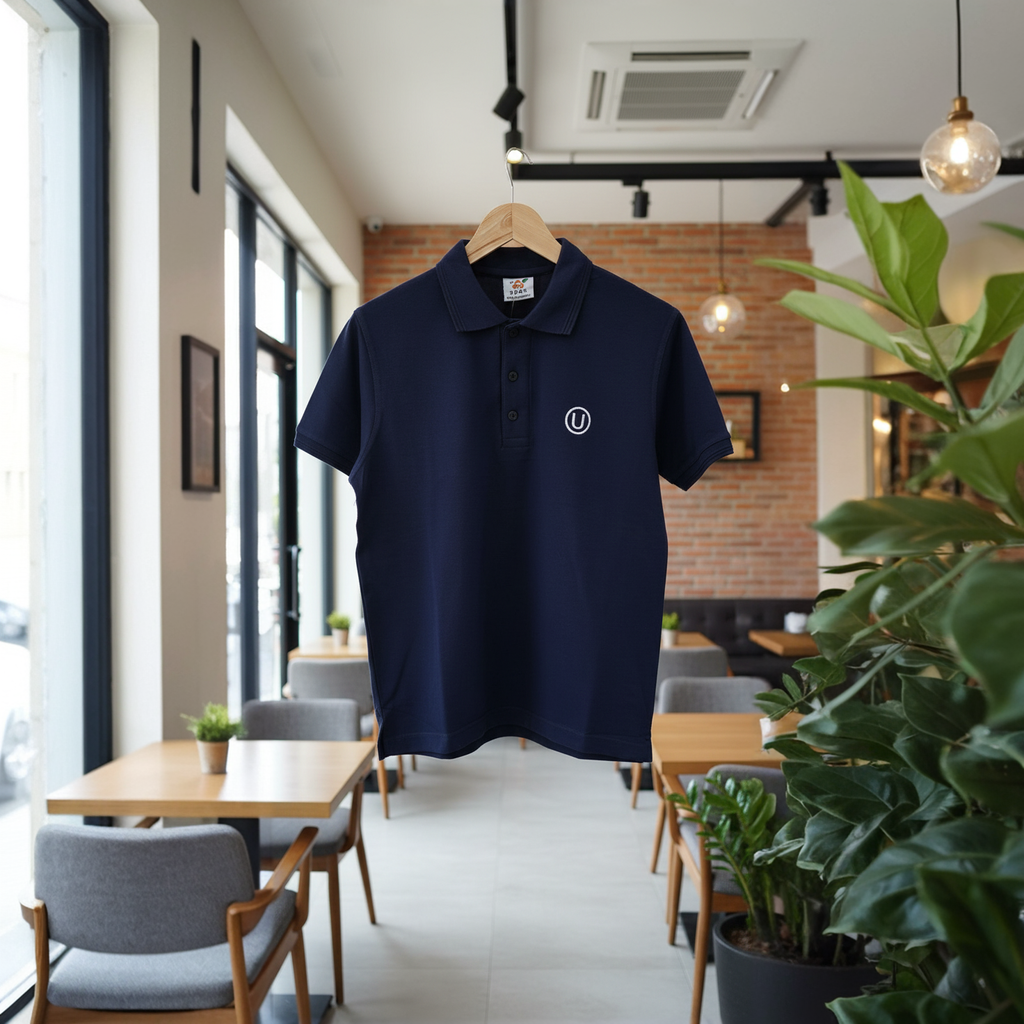Signature Polo Embroidered U Emblem