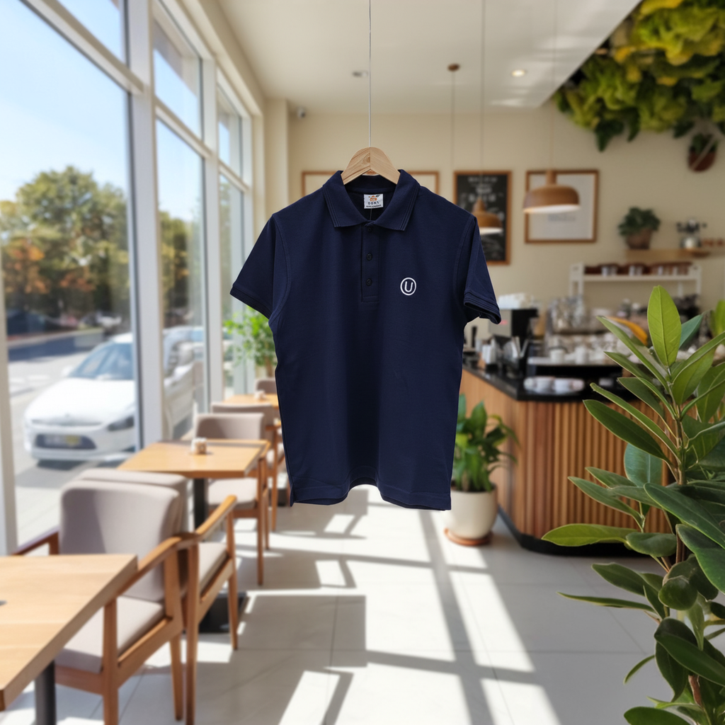 Signature Polo Embroidered U Emblem