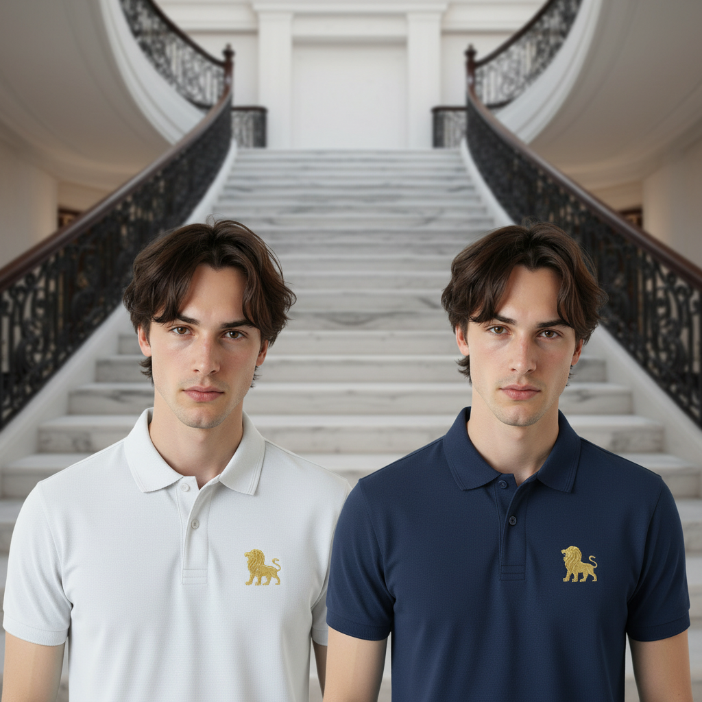 Royal Lion Emblem Polo Luxury Edition