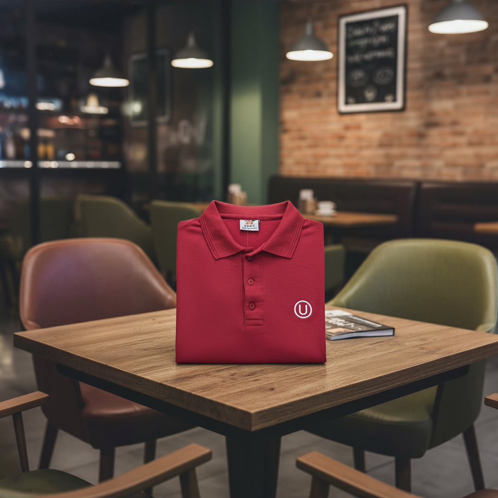 Signature Polo Embroidered U Emblem