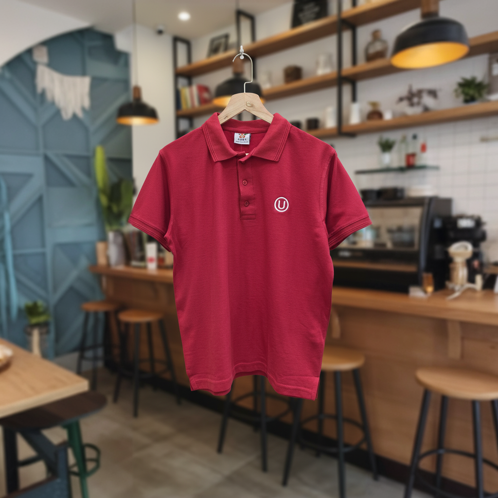 Signature Polo Embroidered U Emblem