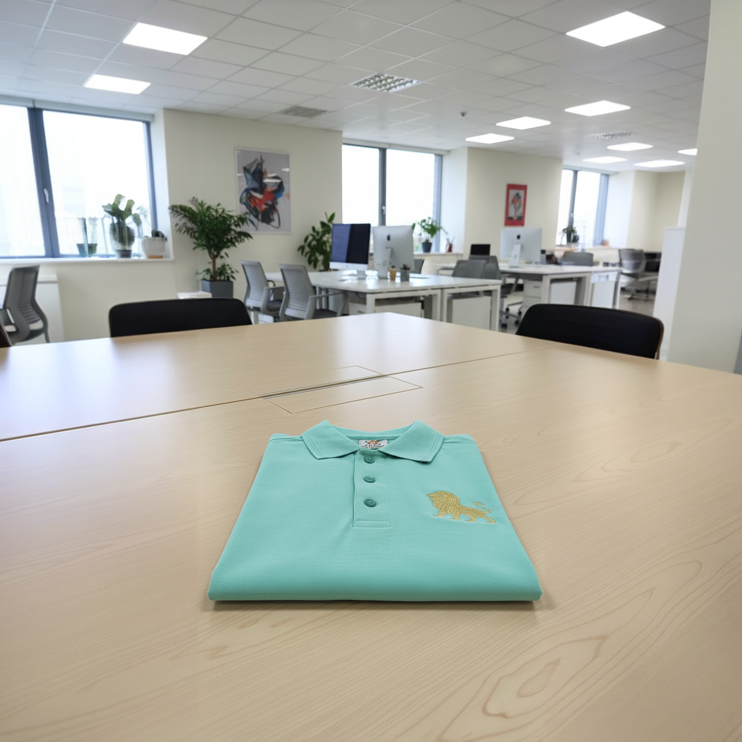Royal Lion Emblem Polo Luxury Edition
